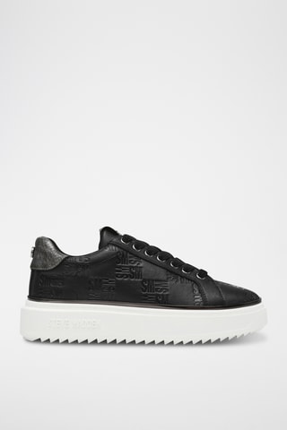 Platform Sneakers - Zwart