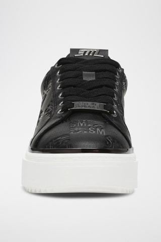 Platform Sneakers - Zwart