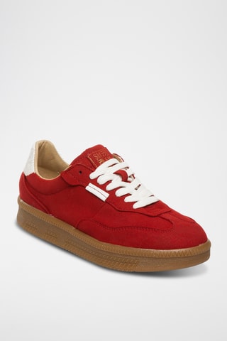Nubuck Sneakers- Rood