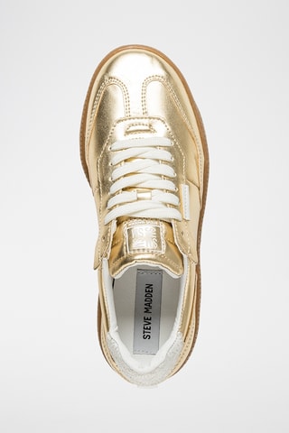 Leren Sneakers - Goudkleurig