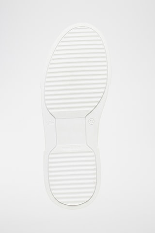 Leren Platform Sneakers - Wit