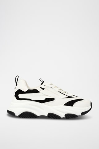 Platform Sneakers - Zwart en Wit