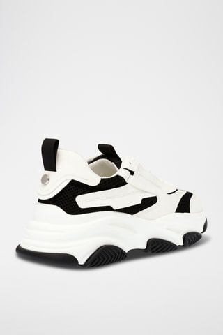 Platform Sneakers - Zwart en Wit