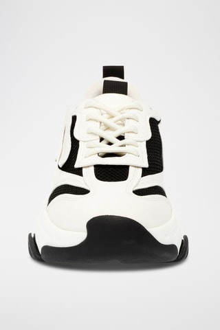 Platform Sneakers - Zwart en Wit