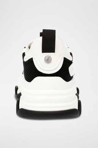 Platform Sneakers - Zwart en Wit