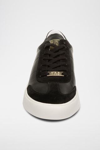Leren Sneakers -Zwart