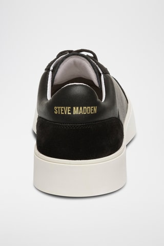 Leren Sneakers -Zwart