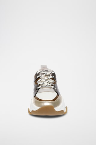 Sneakers - Wit en Goudkleurig