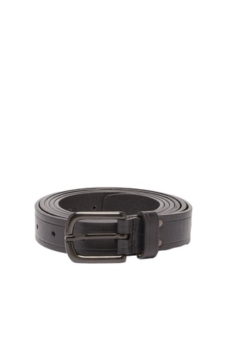 Ceinture en cuir - Noir