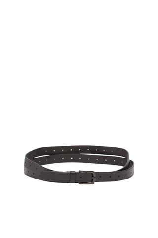 Ceinture en cuir - Noir