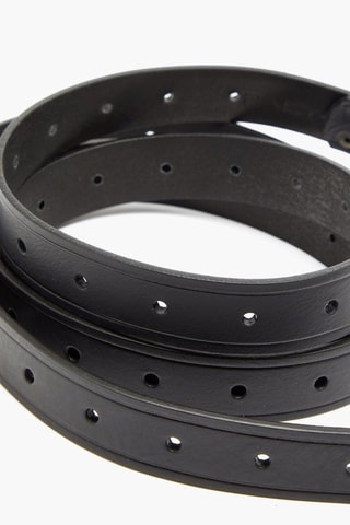 Ceinture en cuir - Noir