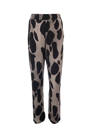 Zijden Broek - Zwart en Beige