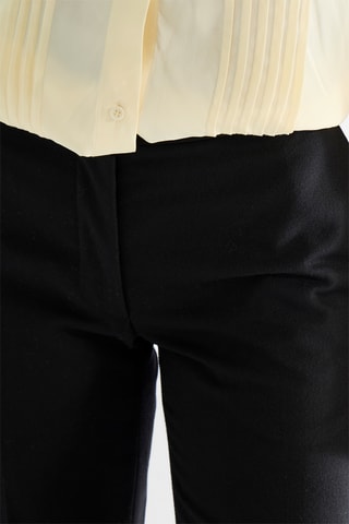 Biologisch Katoenen Broek Bootcut - Zwart