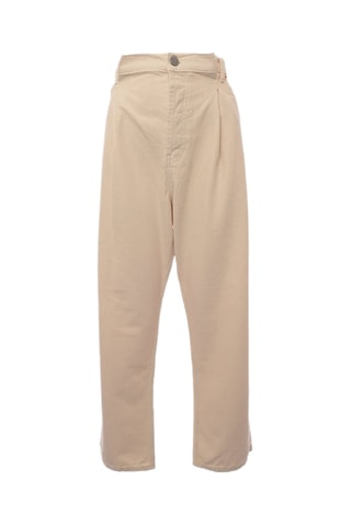 Jean en lin taille haute - Beige - Raey