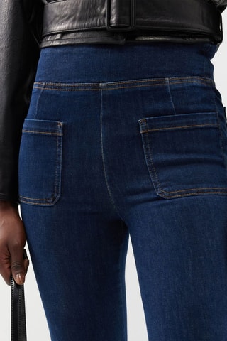 Biologisch Katoenen Jeans - Marineblauw