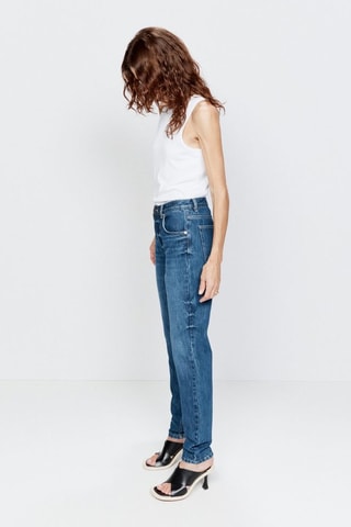 Biologisch Katoenen Jeans Skinny - Blauw