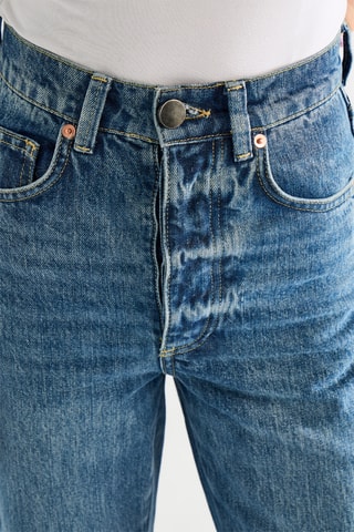 Biologisch Katoenen Jeans Flare Cut - Zwart