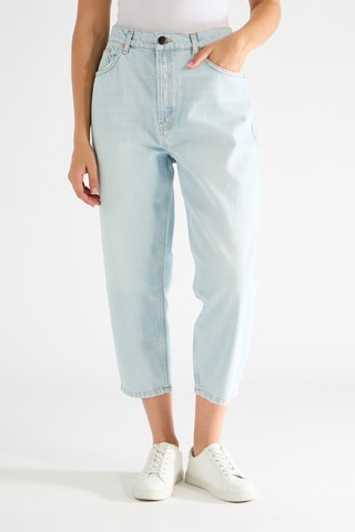 Biologisch Katoenen 7/8 Jeans Dad - Hemelsblauw