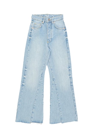Biologisch Katoenen 7/8 Jeans Flare - Blauw