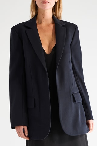 Wollen Jasje - Zwart