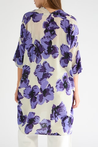 Rechte Zijden Jurk - Paars