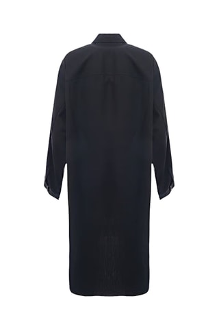 Biologisch Katoenen Blouse - Marineblauw