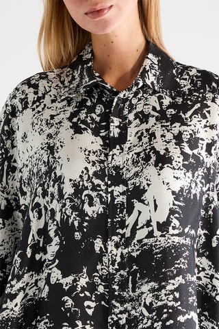 Zijden Tuniek - Zwart