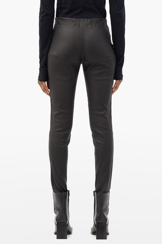 Leren Legging - Zwart