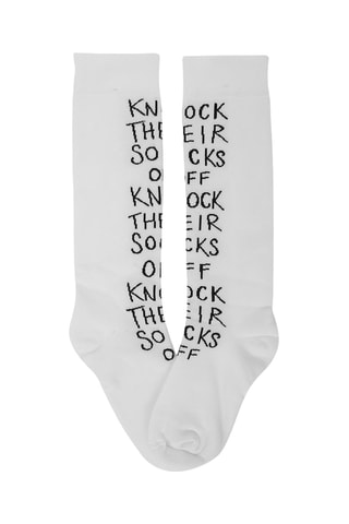 Chaussettes - Blanc - Raey