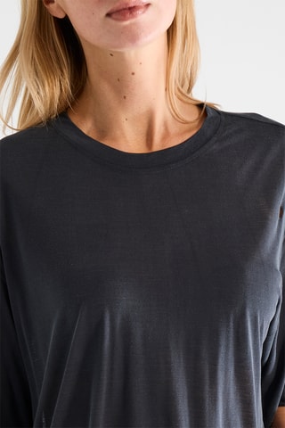 T-shirt oversize - Bleu marine - Raey