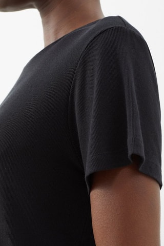 Biologisch Katoenen T-shirt - Zwart