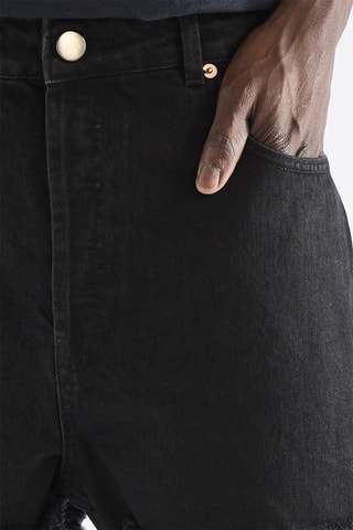 Spijkershort - Zwart