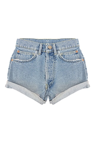 Short en jean - Bleu  - Raey