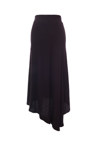 Jupe longue taille haute - Violet - Raey