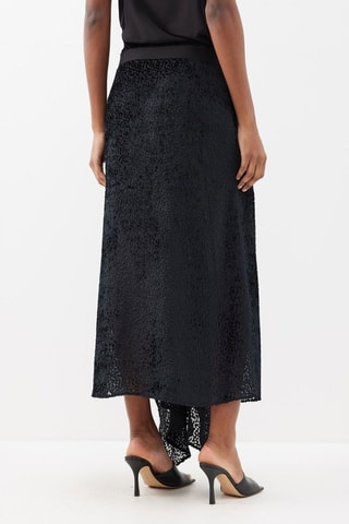 Jupe portefeuille - Noir - Raey