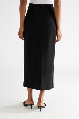 Jupe fourreau - Noir - Raey