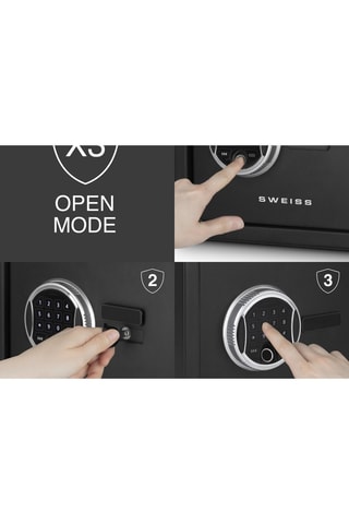 Coffre fort à empreintes - 16 l