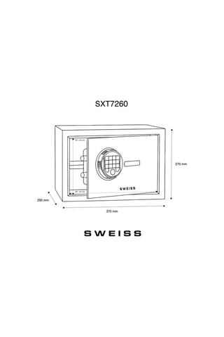 Coffre fort à empreintes - 16 l