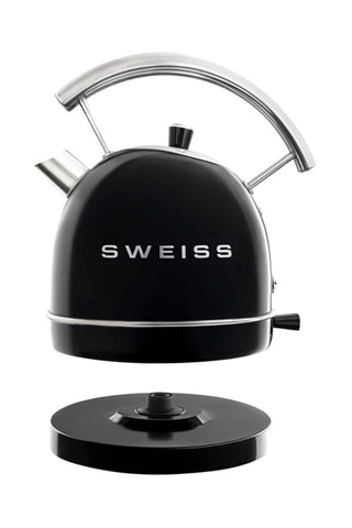 Bouilloire vintage - Noir - 1,8 l - 2200 W