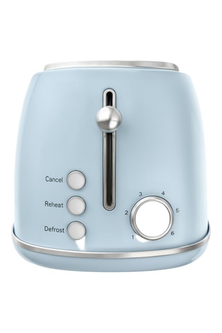 Grille-pain baguette vintage Bleu - 1500 W - 2 fentes