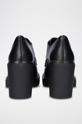 Derbys à talons - Noir