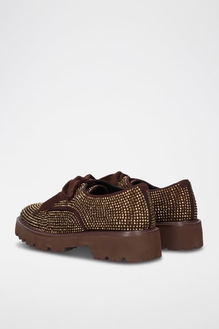 Derbys en cuir - Marron