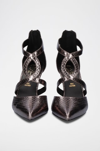 Sandales à talons - Bronze