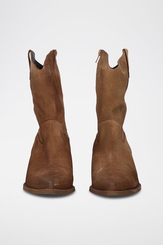 Santiags en cuir - Marron