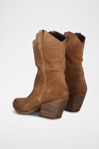 Santiags en cuir - Marron