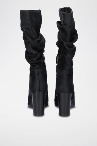 Bottes en cuir - Noir