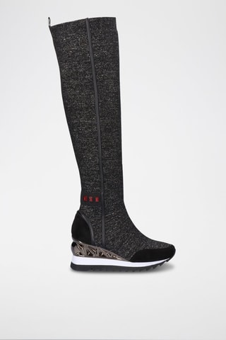 Bottes compensées - Noir