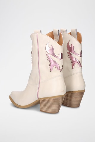 Santiags en cuir - Blanc