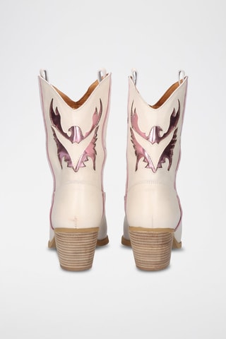 Santiags en cuir - Blanc