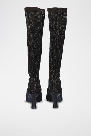 Bottes en cuir - Noir